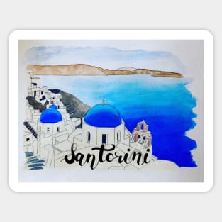 Santorini Sticker